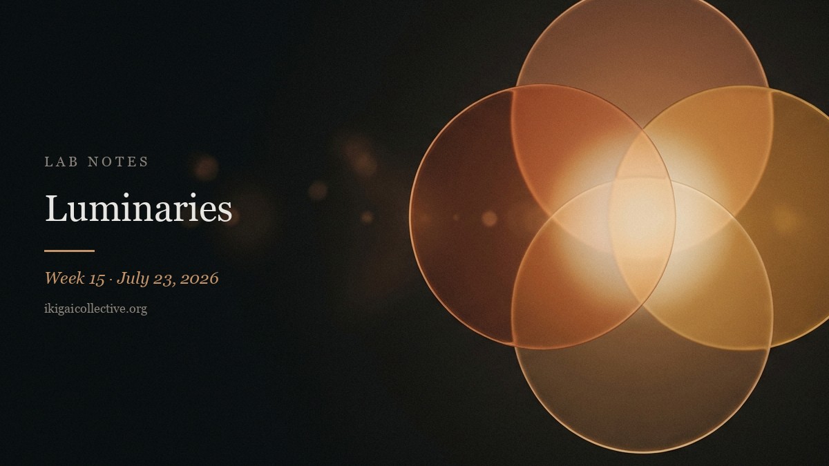 Luminaries — Lab Notes cover