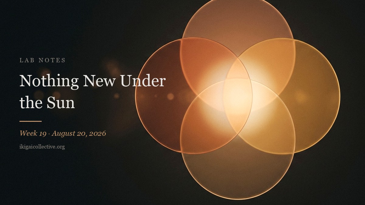 Nothing New Under the Sun — Lab Notes cover